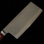 Chinese Cleaver - SAKAI TAKAYUKI - Stainless VG10 - Damascus - Hammered - Size : 19.5cm