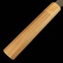 Japanese Slicer knife Sujihiki - MAKOTO KUROSAKI - Style-K series - Stainless SG2 - Hammered - Size : 27cm