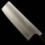 Japanese Nakiri knife - TAKAYUKI SHIBATA - KOUTETSU - Super blue steel - Jarrah wood handle - Size : 16.5cm