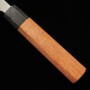 Japanese Nakiri knife - TAKAYUKI SHIBATA - KOUTETSU - Super blue steel - Jarrah wood handle - Size : 16.5cm