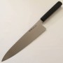 Japanese Chef Gyuto Knife single bevel - MIURA - Itadaki Serie - White Steel No.2 black finish - Sizes: 21 / 24cm