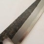 Japanese Chef Gyuto Knife single bevel - MIURA - Itadaki Serie - White Steel No.2 black finish - Sizes: 21 / 24cm