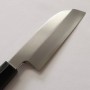 Japanese Kawamuki knife - MIURA - White steel No.2 - Kasumi finish - Magnolia wood handle - Size : 10.5cm