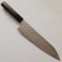 Japanese Chef Knife Gyuto - NIGARA - SPG STRIX - Hammered Damascus Finish - Rose Wood Handle - Size:21cm