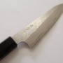 Japanese Petty Knife - NIGARA - SPG STRIX - Hammered Damascus Finish - Rose Wood Handle - Size:15cm