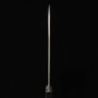 Japanese Santoku knife - NIGARA - Stainless VG XEOS - Damascus - Ebony wood handle - Size : 16.5cm