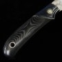 Japanese pocket knife - Mcusta - VG10 - Mika Irie Sport series - MC-0233DB - Sport300 - Black Micarta - Size: 65mm