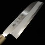 Couteau japonais Usuba Kamagata - SUISIN - Shirogami - Tailles : 18 / 19,5 / 21cm