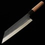 Japanese Bunka Knife - MIURA - Carbon Blue Steel - Kurouchi - Walnat Wood Handle - size: 19cm