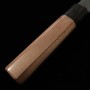 Japanese Funayuki knife- MIURA - White steel - Kurouchi - Walnut wood handle - Size : 16.5cm