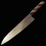 Japanese Gyuto - Sakai Takayuki - Sekisai series - VG10 - 33layer Damascus - Lacquered oak Handle - size: 24cm