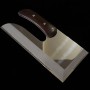 Japanese Soba knife - MIURA - Kuzuryugawa series - Stainless AUS8 - Mirrored finish - Ebony wood handle - Size : 30/33cm