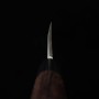 Japanese Deba Knife - MIURA - Blue carbon steel No.2 - Damascus - Rose wood handle - size: 15/16.5/18cm