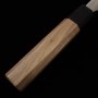 Japanese Santoku knife - MIURA - Stainless 440C - Walnut wood handle - Size : 16.5cm