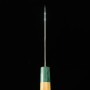Japanese Santoku knife - MAKOTO KUROSAKI - Kodama series - Stainless VG10W - Damascus - Zelkova wood handle - Size : 17cm