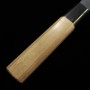 Japanese Petty knife - MIURA - Blue steel No.1 - Stainless crad - Kurouchi - Size : 15cm