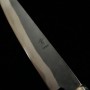 Japanese Petty knife - MIURA - Blue steel No.1 - Stainless crad - Kurouchi - Size : 15cm