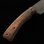 Capper's Petty ‐ B-1 Model - 80CrV2 - Natural Wood Handle - with Kydex Sheath - size: 9.5cm