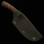 Capper's Petty ‐ B-1 Model - 80CrV2 - Natural Wood Handle - with Kydex Sheath - size: 9.5cm