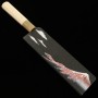 Magnetic Plastic knife sheath - for chef knife gyuto - Sankahaku/Sudden Rain Below the Summit series - size: 210/240mm