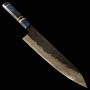 Couteau du Chef Japonais Gyuto - MANAKA KISUKE - Série de ENN - Acier bleu au carbone No.1 - Taille: 24cm