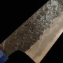 Couteau du Chef Japonais Gyuto - MANAKA KISUKE - Série de ENN - Acier bleu au carbone No.1 - Taille: 24cm