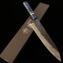 Couteau du Chef Japonais Gyuto - MANAKA KISUKE - Série de ENN - Acier bleu au carbone No.1 - Taille: 24cm