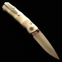 Japanese pocket knife - Mcusta - VG-10 - Shinra Emotion Take Series - Damascus - MC-0033D ‐ size: 71mm