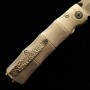 Japanese pocket knife - Mcusta - VG-10 - Shinra Emotion Take Series - Damascus - MC-0033D ‐ size: 71mm