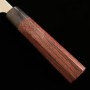 Couteau japonais Santoku - KOUTETSU SHIBATA - Série Aogami Super - Dimension: 16,5cm