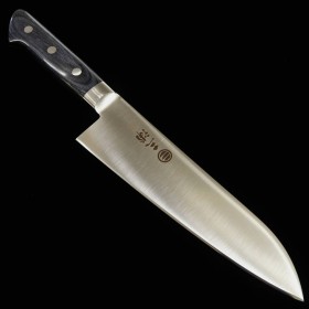 Japanese Santoku knife - MIURA - Stainless AUS8 - Plywood hadle - Size : 18cm