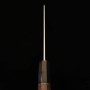 Japanese Petty knife - NIGARA - SG2 - Anmon Damascus - Ebony wood handle - size: 12cm