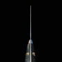 Japanese Kiritsuke chef knife Gyuto - NIGARA - SG2 - Migaki Hammered Finish - Mother-of-Pearl Inlay handle - size: 21cm