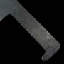 Japanese Chopper knife - IKENAMI - White steel No.1 - Kurouchi - Size : 12.5cm