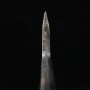 Japanese Chopper knife - IKENAMI - White steel No.1 - Kurouchi - Size : 12.5cm