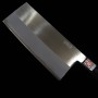 Chinese cleaver Knife - IKENAMI HAMONO - Blue 2and soft iron Size: 21cm