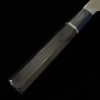 Japanese Sujihiki/Slicer Knife - SUISIN - IkedaYoshikazu - MizuHonyaki - White carbon 1 - Ebony handle - size: 27cm