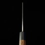Japanese Bunka knife - HIDARI YORIMITSU - Blue carbon steel No.1 - Kurouchi - Ironwood handle - size: 20cm