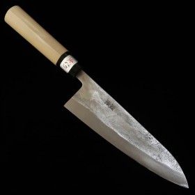 Couteau japonais gyuto - TERUYASU FUJIWARA - Nashiji- Taille : 18/21cm