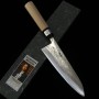 Couteau japonais gyuto - TERUYASU FUJIWARA - Nashiji- Taille : 18/21cm