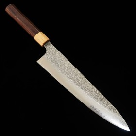 Japanese Chef Gyuto Knife - KEI KOBAYASHI - SG2 Serie - Damascus - Size: 21cm