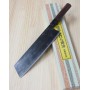 Couteau japonais Kiritsuke - Artisanal - TAKEDA HAMONO - Acier Super Blue Steel - Dimension: 24cm