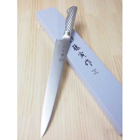 Couteau japonais Trancheur Sujihiki FUJITORA - (Ancien Tojiro Pro) - Dimension: 24/27cm