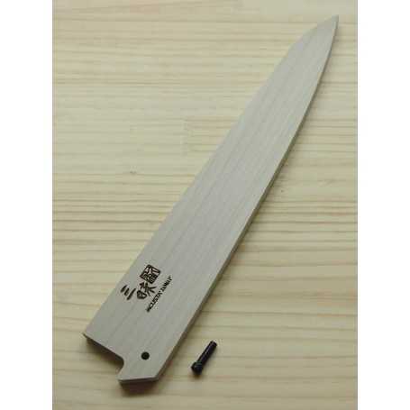 Gaine en bois pour couteau Trancheur Sujihiki - ZANMAI - Dimension: 24 / 27cm