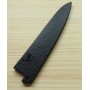 Gaine en bois pour couteau de Chef Gyuto - ZANMAI - Couleur Noire - Dimension: 18 / 21 / 24 / 27cm