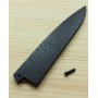 Gaine en bois pour couteau de Chef Gyuto - ZANMAI - Couleur Noire - Dimension: 18 / 21 / 24 / 27cm