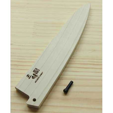 Gaine en bois pour couteau de Chef Gyuto - ZANMAI - Dimension: 18 / 21 / 24cm
