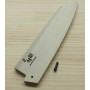 Gaine en bois pour couteau Santoku - ZANMAI - Dimension: 18cm