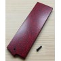 Gaine en bois pour couteau Nakiri - ZANMAI - Couleur Rouge - Dimension: 16,5cm