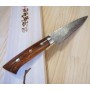 Couteau japonais Petty - TAKESHI SAJI - Acier Damascus R2 - Dimension: 13,5 / 15cm